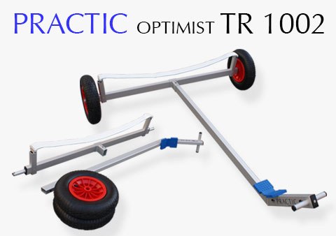 Optimist jollevogn Practic model TR-1002