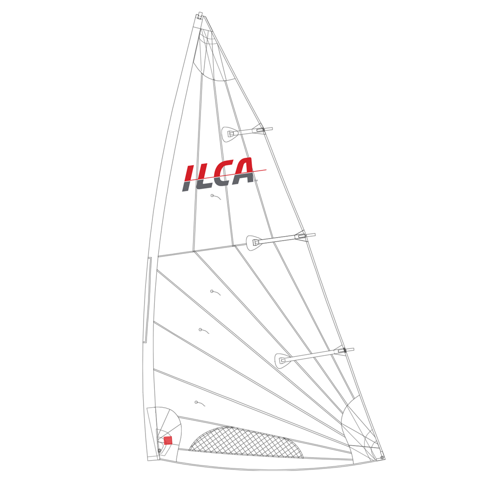Sejl ILCA 7 MK2 Racing - TILBUD
