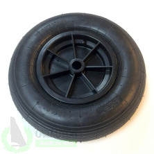 Jollevognshjul luft 40 cm 25mm aksel