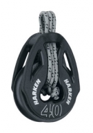 Blok 40mm T2 Carbo soft, enkel Harken