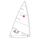 Sejl Laser 4.7 træningssejl Hyde/Rooster