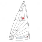 Sejl Laser Standard MK2 træningssejl Hyde/Rooster
