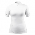 Spandex top Zhik korte ærmer ECO hvid
