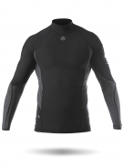 Spandex top Zhik lange ærmer sort