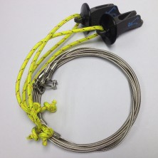 29er trapez wire ekskl. håndtag, clamcleat ring og tovværkng, sæ
