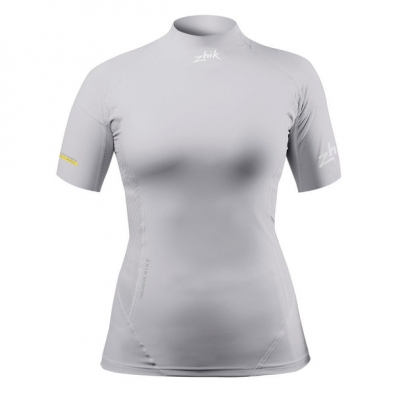 Spandex top Zhik korte ærmer ECO platin